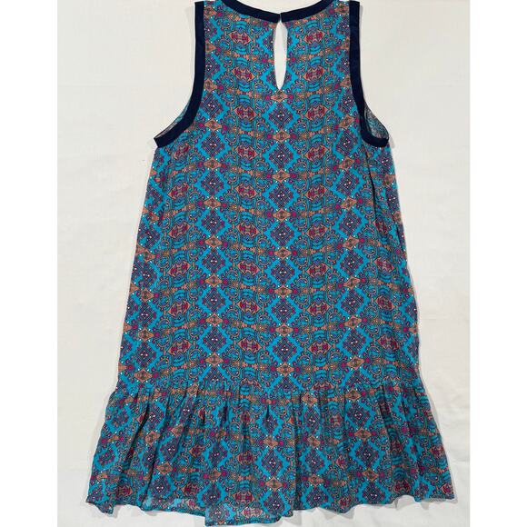 Tolani Women's Dress 100% Silk Printed Size Large (094) - Picture 3 of 11